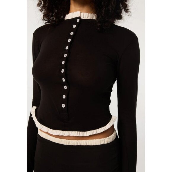 The Line by K The Dolino Top Black Size XS - Picture 3 of 10